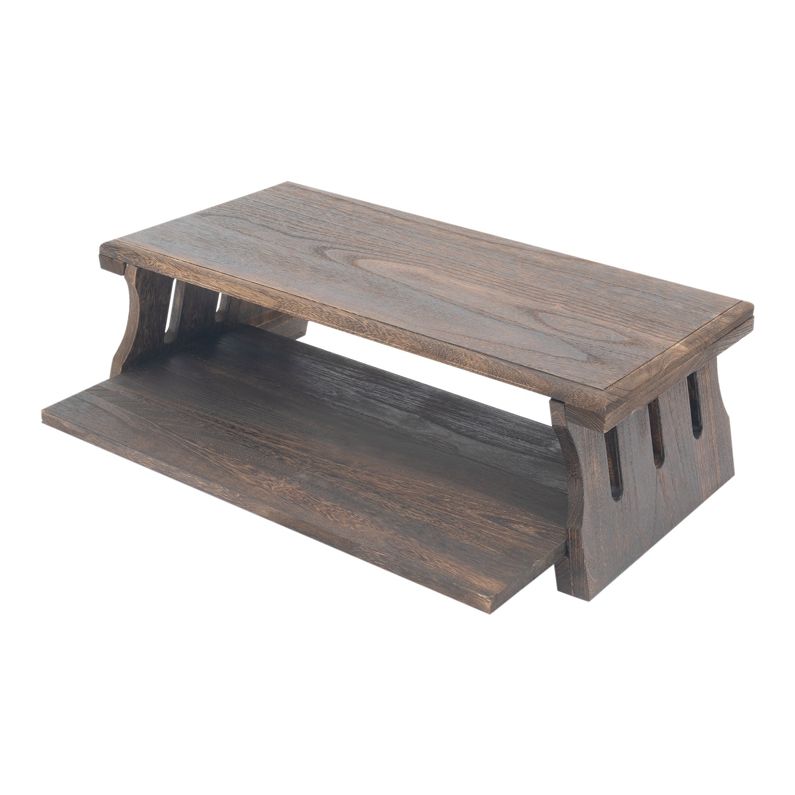 Japanese Floor Table Folding Coffee Table & Tea Table Wooden Altar Table 24″x12″