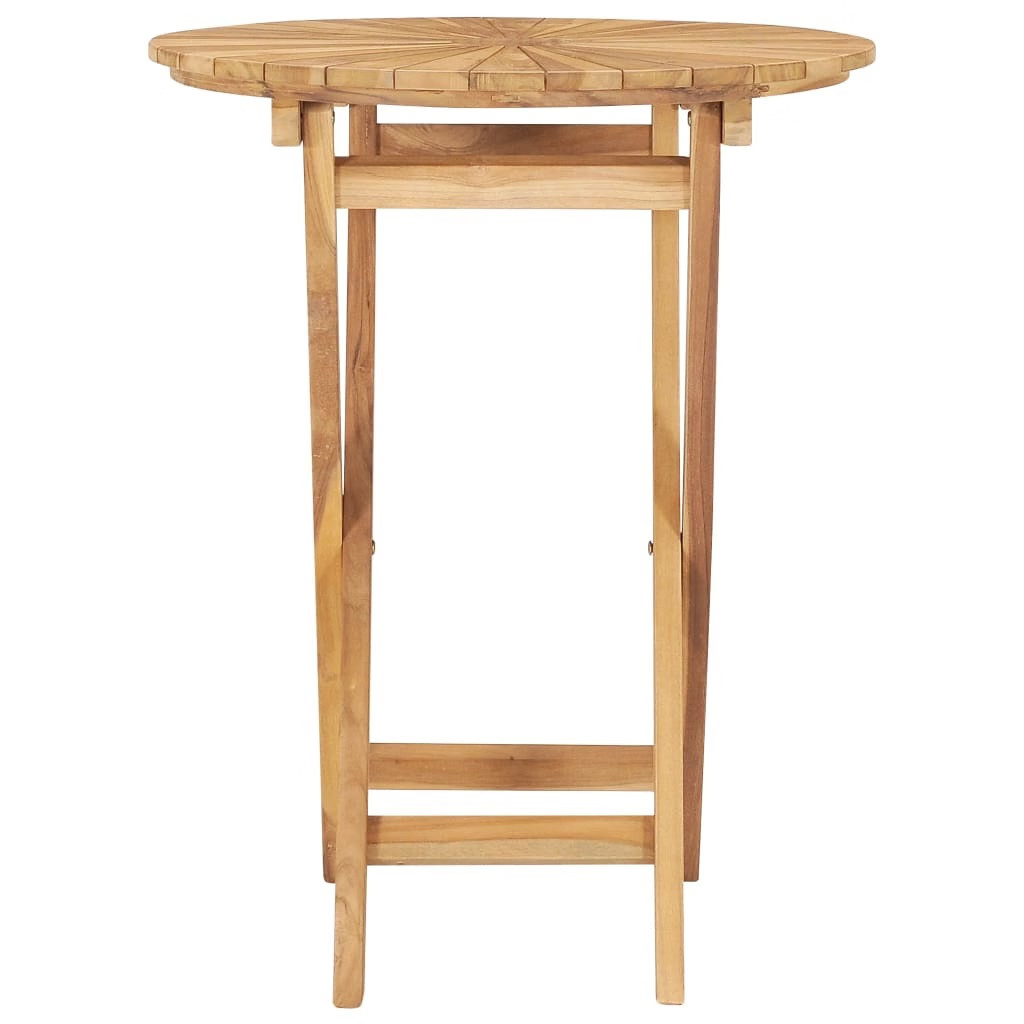 Outdoor Table Natural teak Solid teak wood Small Foldable