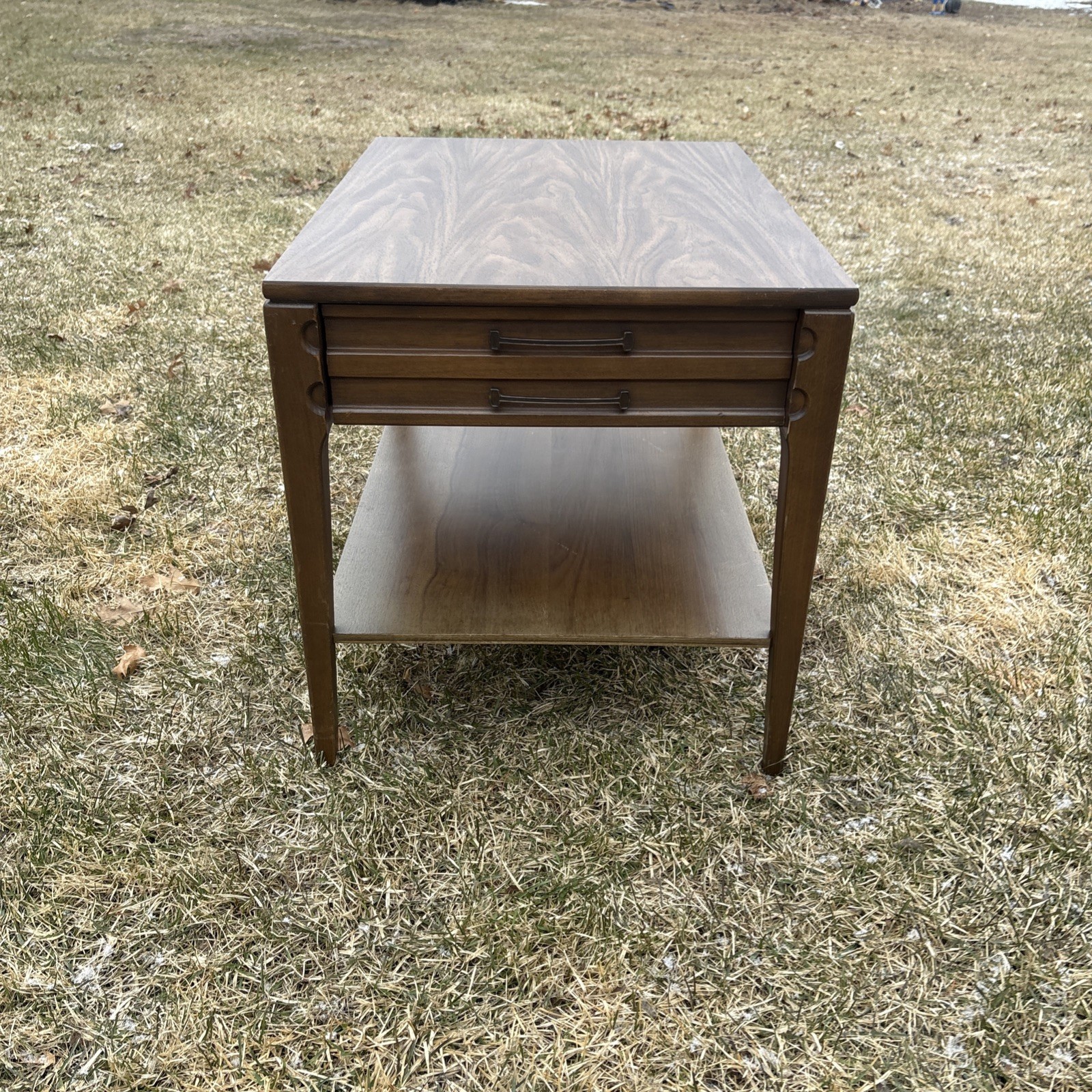 Vintage Mersman 31-22 Side Table End Table Wooden Formica MCM Beautiful 🔥🔥🔥