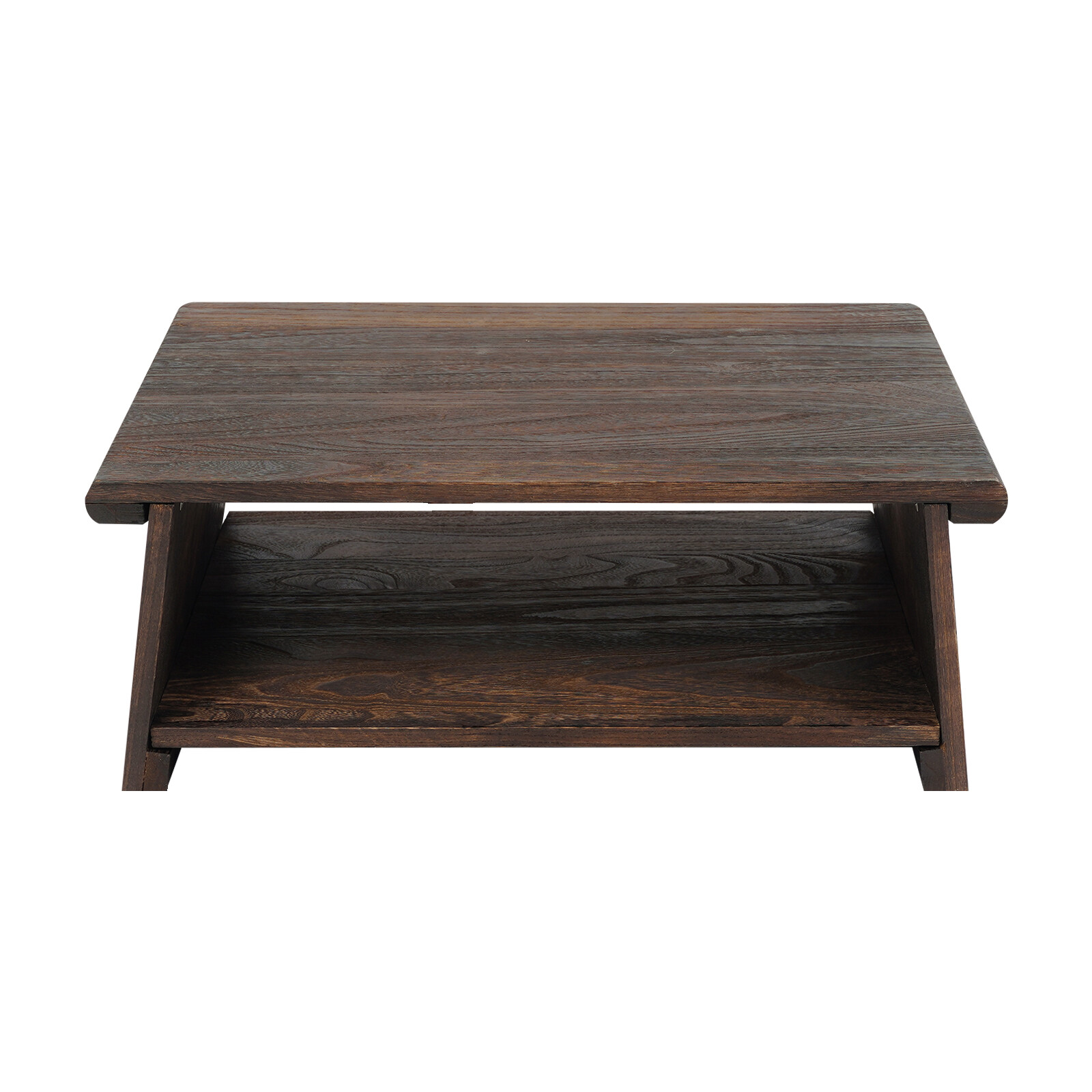 Japanese Tatami Table Folding Meditation Table Floor Tea Table Brown 7.9″ Height