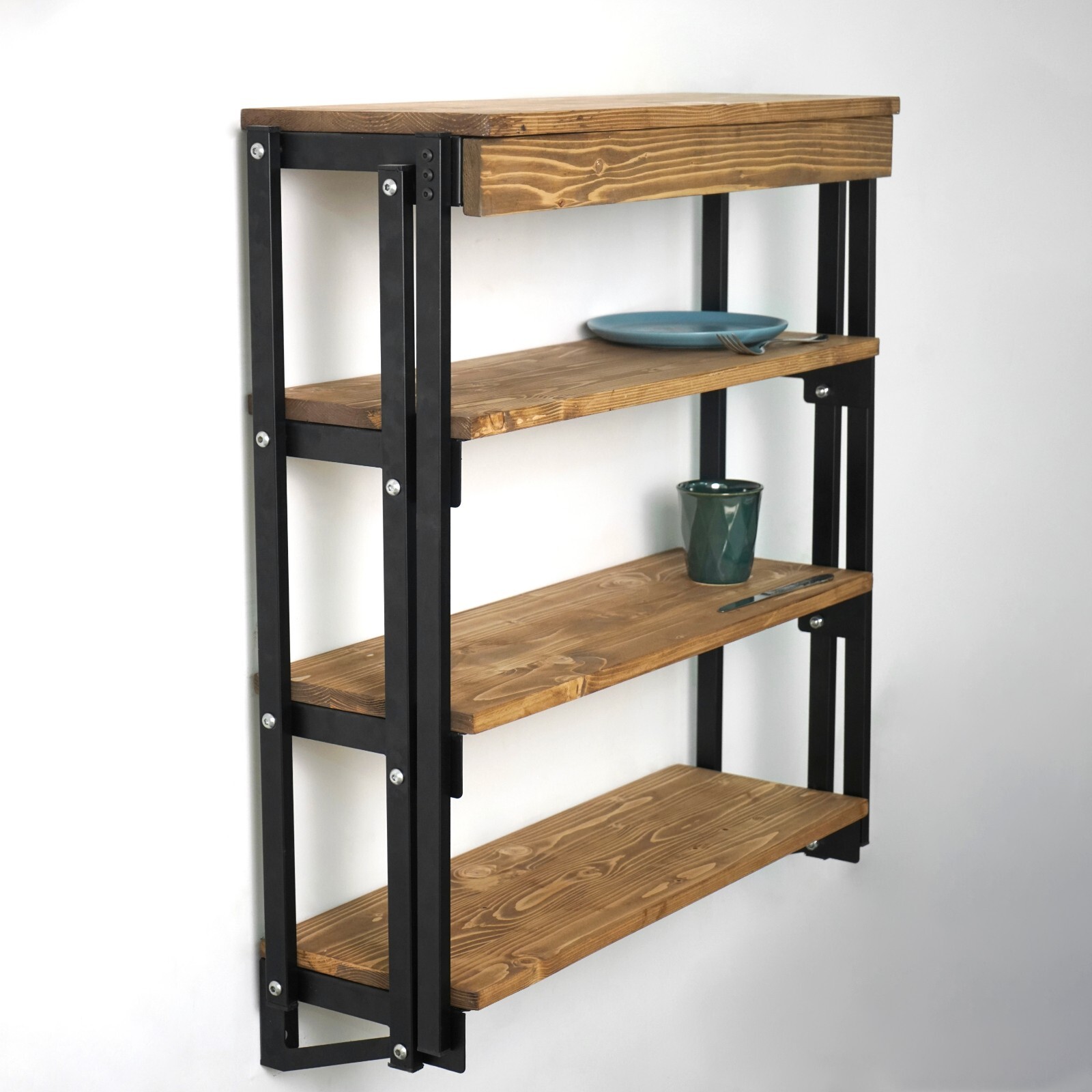 Murphy Folding Table | Wall Mounted Table Dining Table | Space Saving Desk
