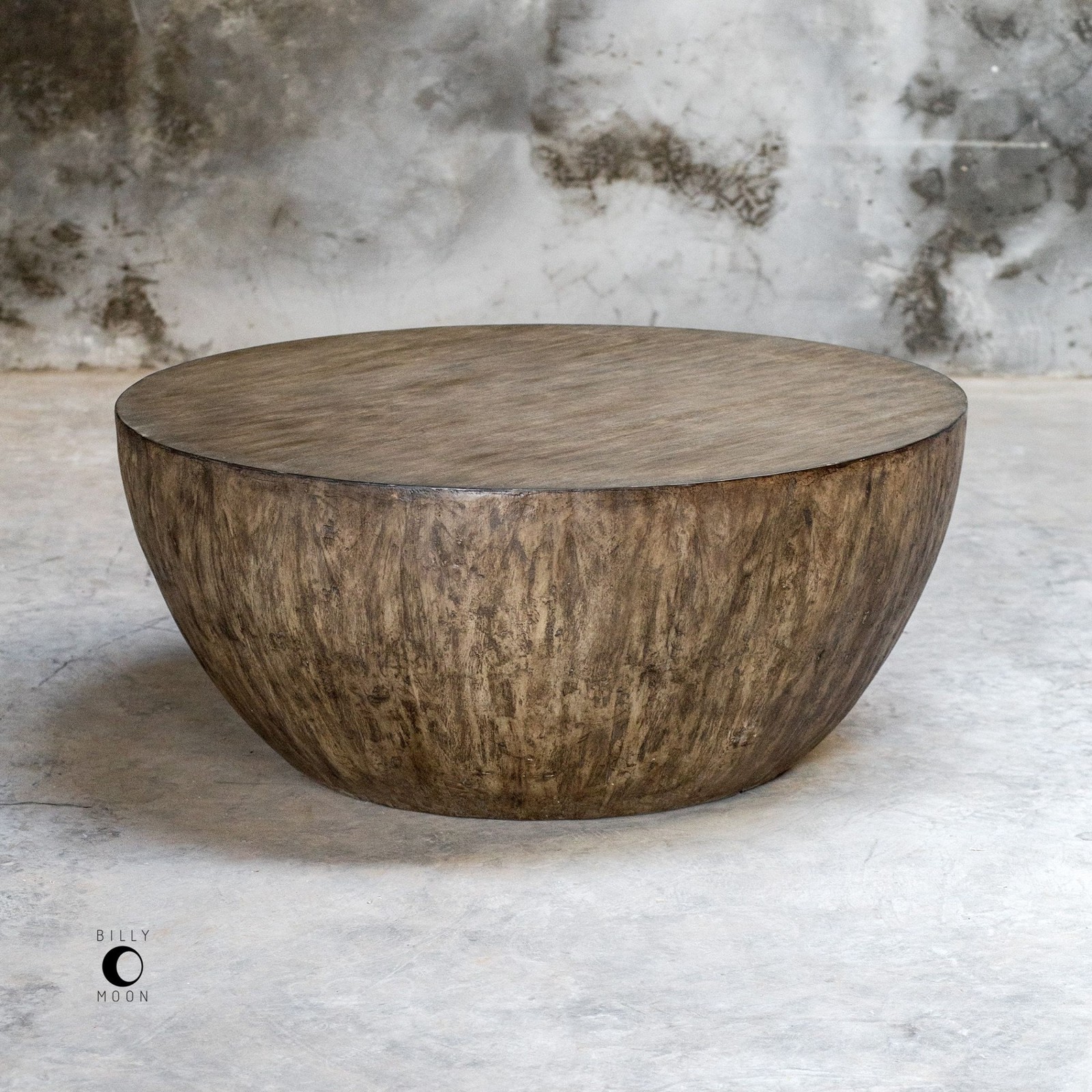 Uttermost 25433 Walnut Lark 42″ Diameter Round Java Wood Coffee Table