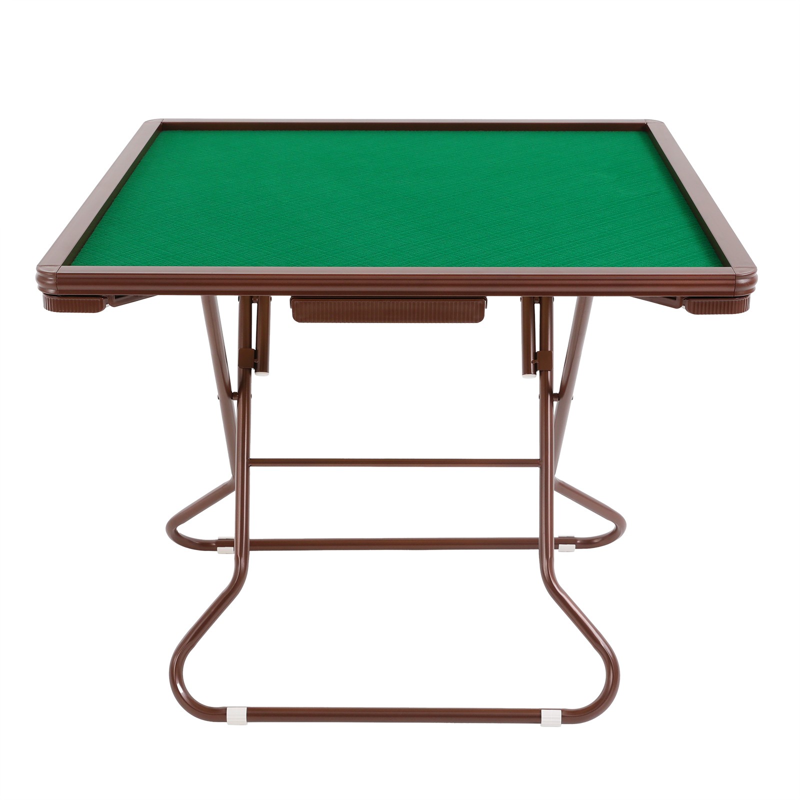 Portable Foldable Mahjong Table With 4 Cup Holders & 4 Drawers For 4 People