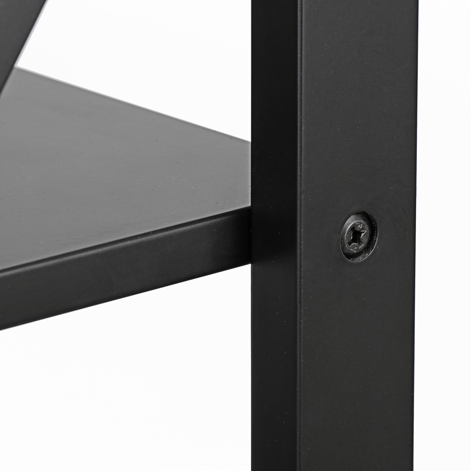 Side End Storage Shelf 24″ End Table Sofa X-Design LivingRoom Furniture