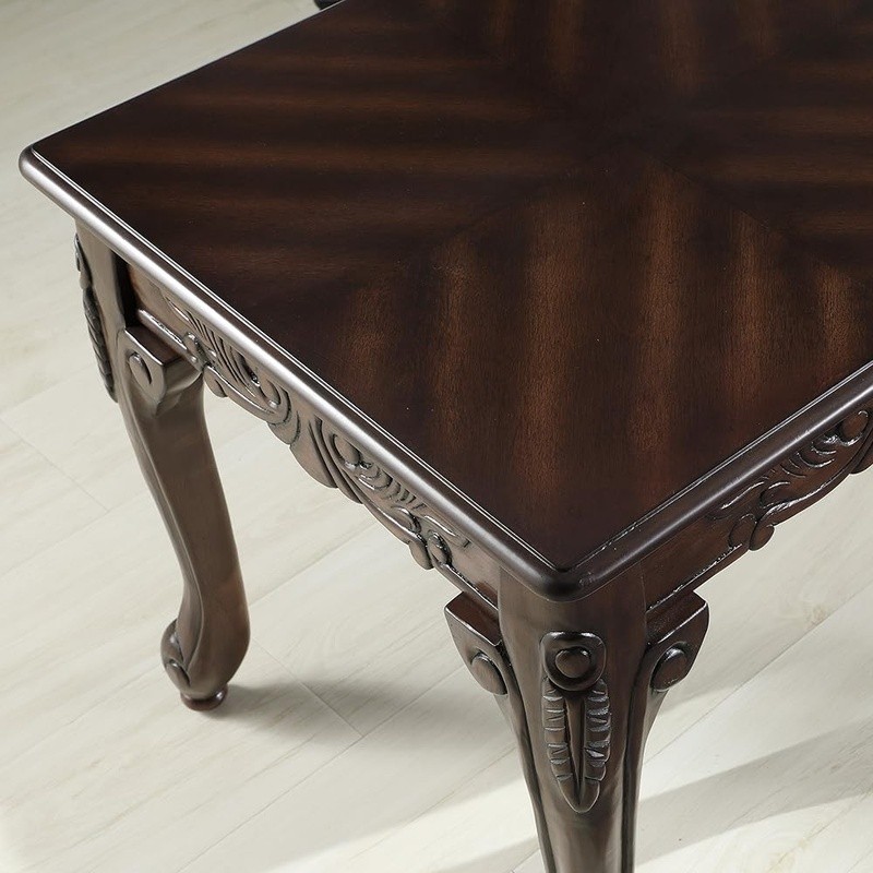 Coffee Table Living Room Table Traditional Rectangular 24″D x 48″W x 18″H