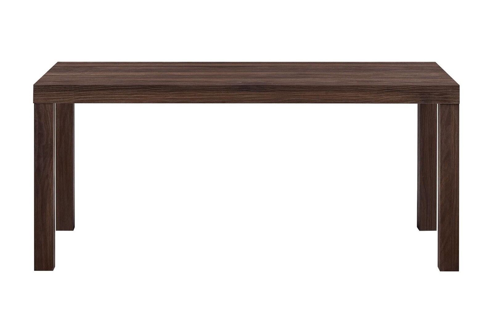 Home Coffee Table Dorm Rooms Apartments Storage Tables Simple Sturdy PVC Walnut