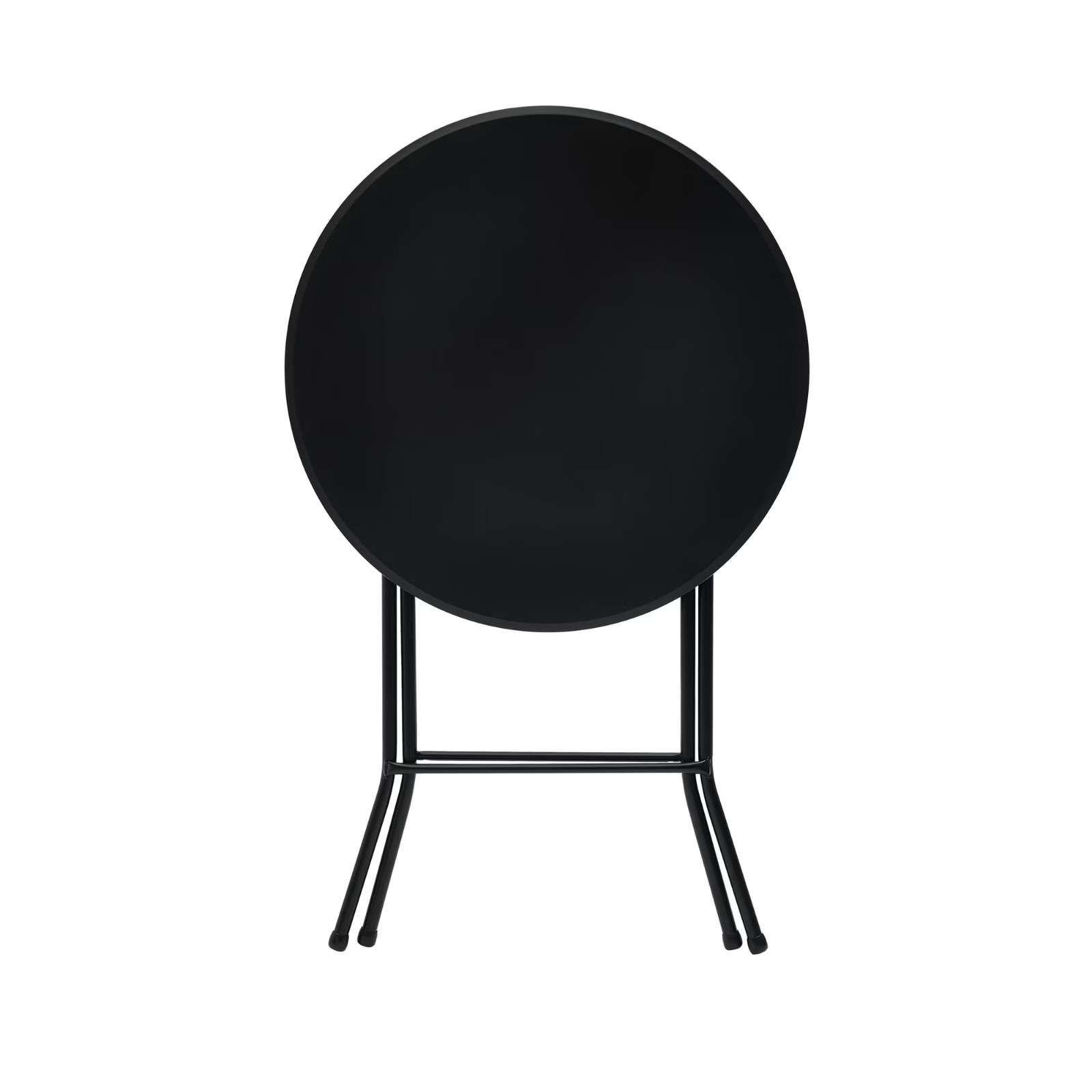 Mainstays 31″ Round High-Top Folding Table, Black