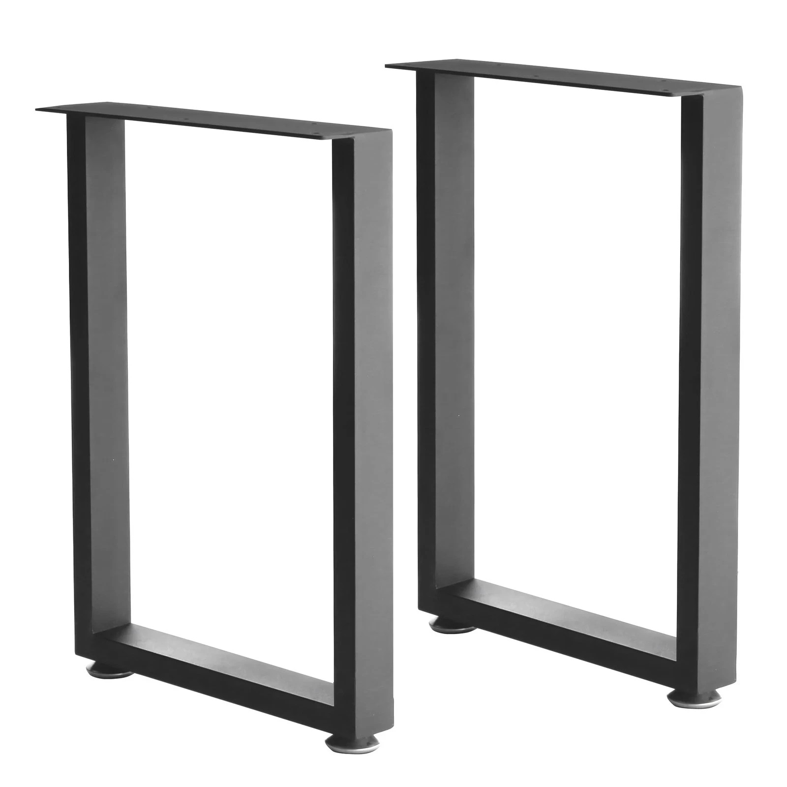 Metal Square Tube Table Legs – Heavy Duty for Dining, Desk, Industrial Furnit…