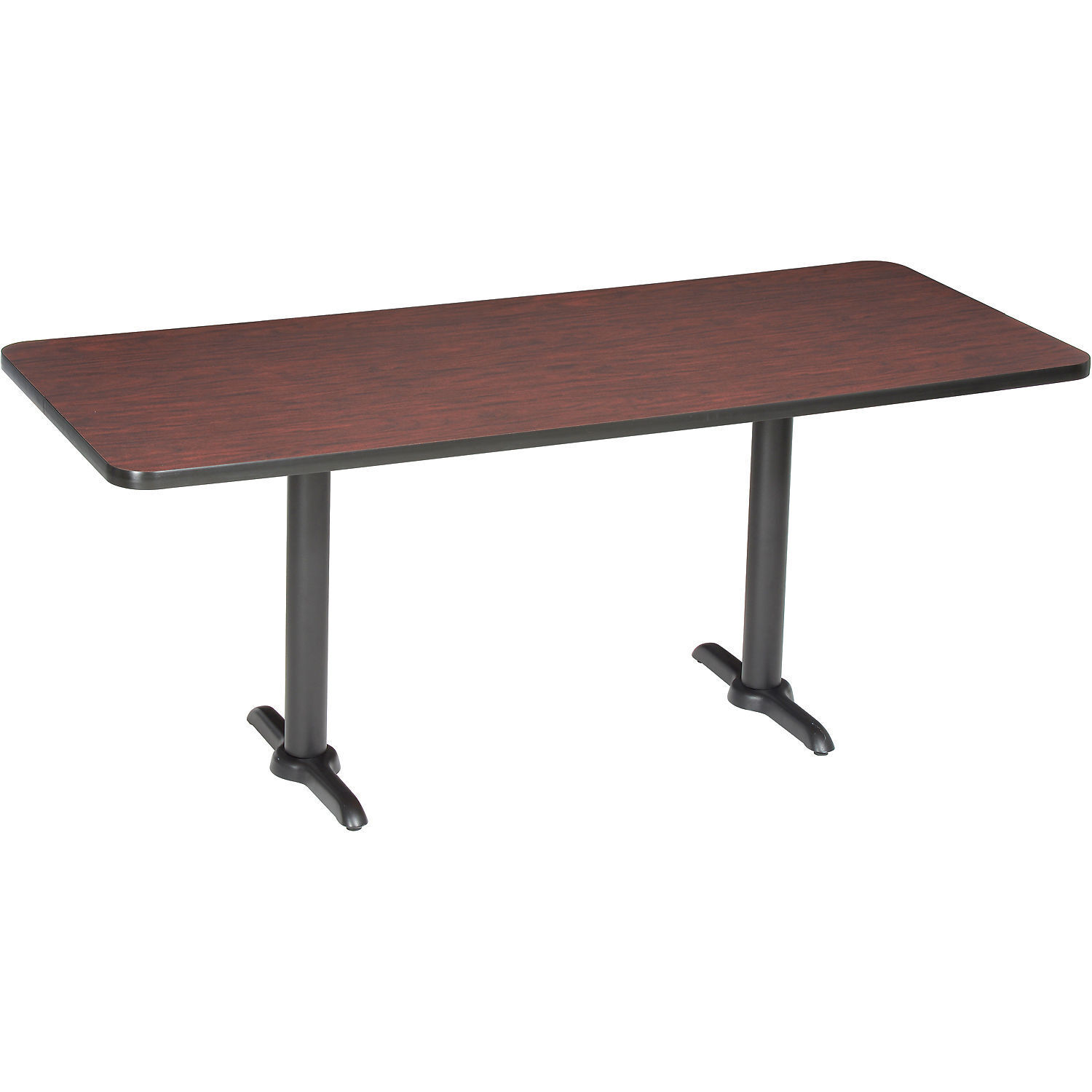 Breakroom Table, Mahogany, 72″L x 30″W x 29″H