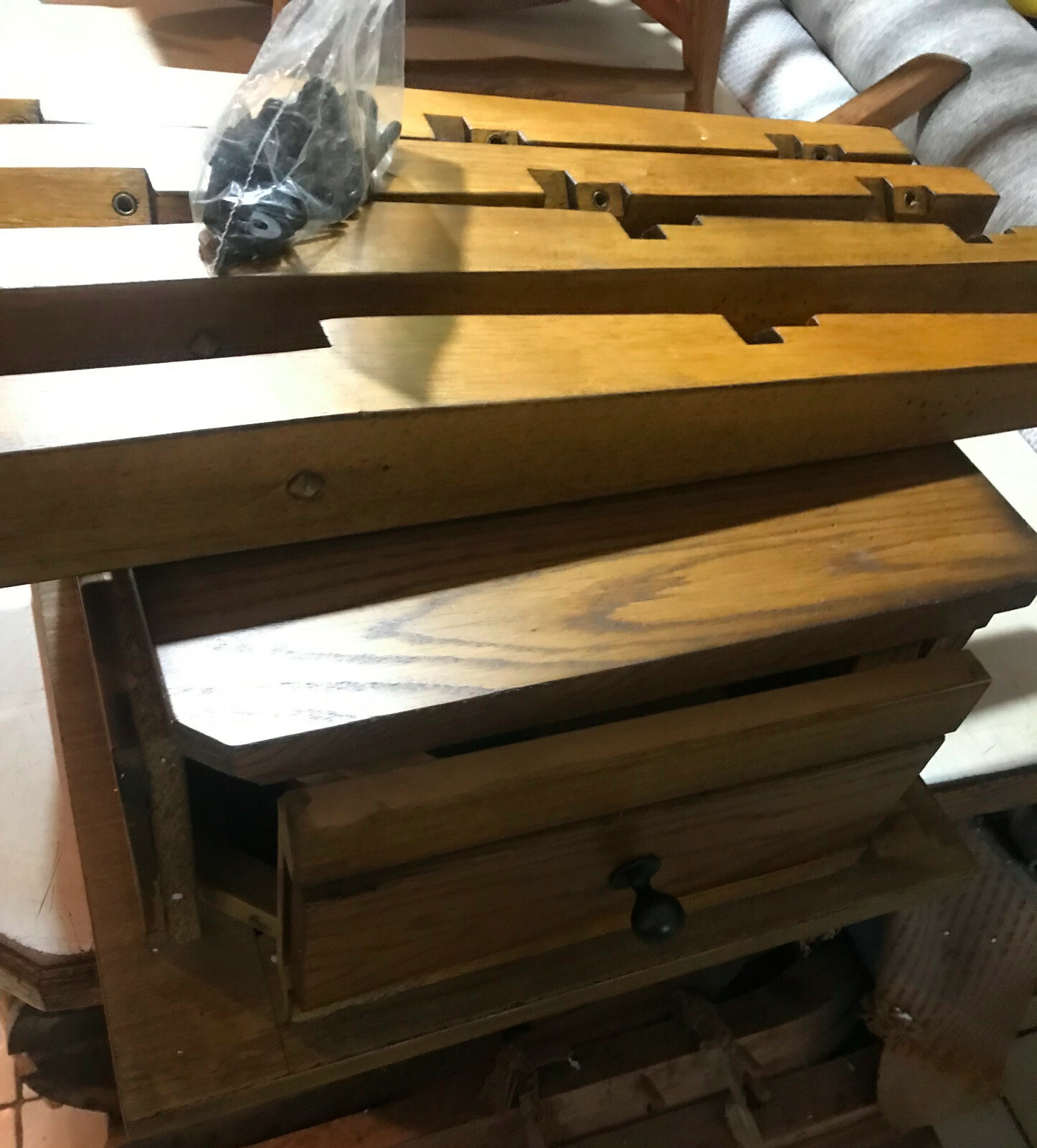 Oak Nightstand / Side Table (NS53)