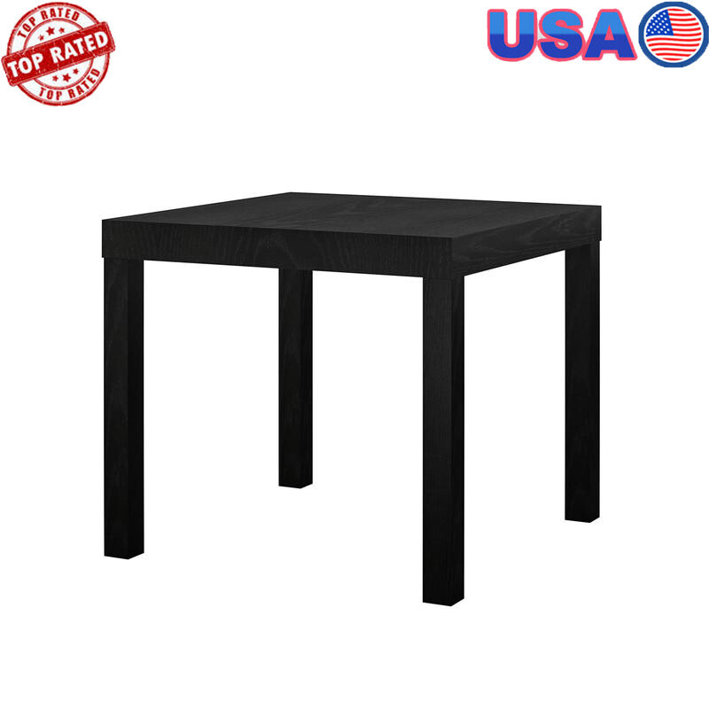 Sturdy End Table Minimalist Design Versatile Use Space Saving Assembly Required