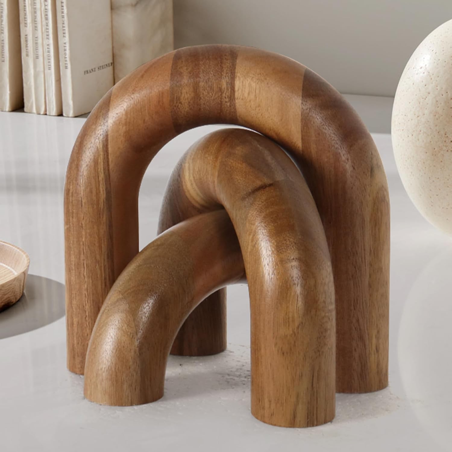 3 Pcs Wood Shelf Decor Aesthetic, Modern Aesthetic Home Decor Accent