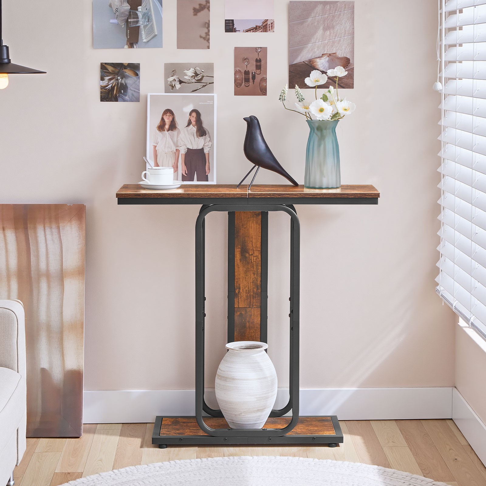 Console Table Entryway Table Display Table Sofa Table 29.5″ x 9.4″ x 29.5″