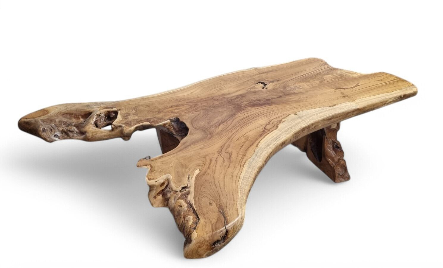 Solid Wood Coffee Table Teak Living Room Table Sofa Table Root Wood New
