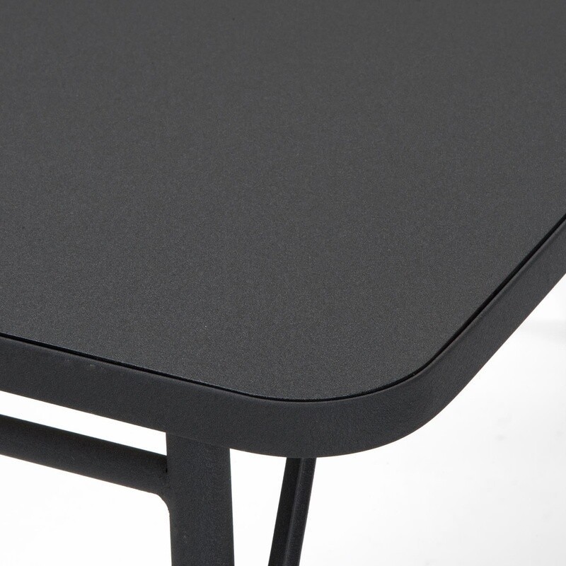 Adjustable Height Folding Table PVC Top Portable Outdoor Indoor Party Use