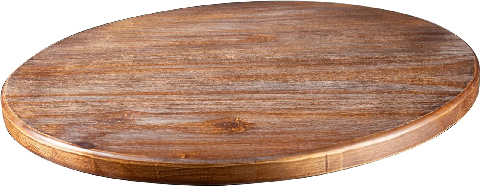 19.7″ Farmhouse Round Pine Wood Table Top for Bistro & Bar Tables