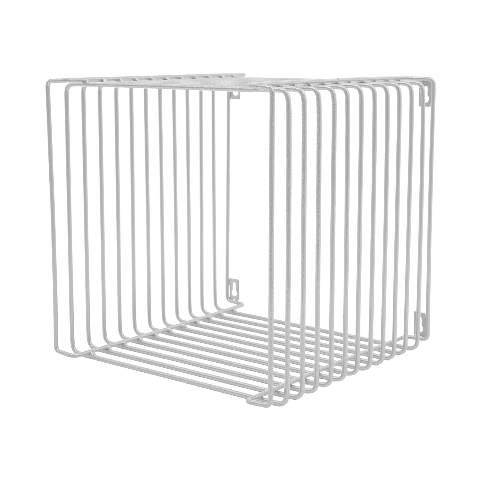 Side Table Square Geometry Side Table Linear Metal End Table 30*30*30cm