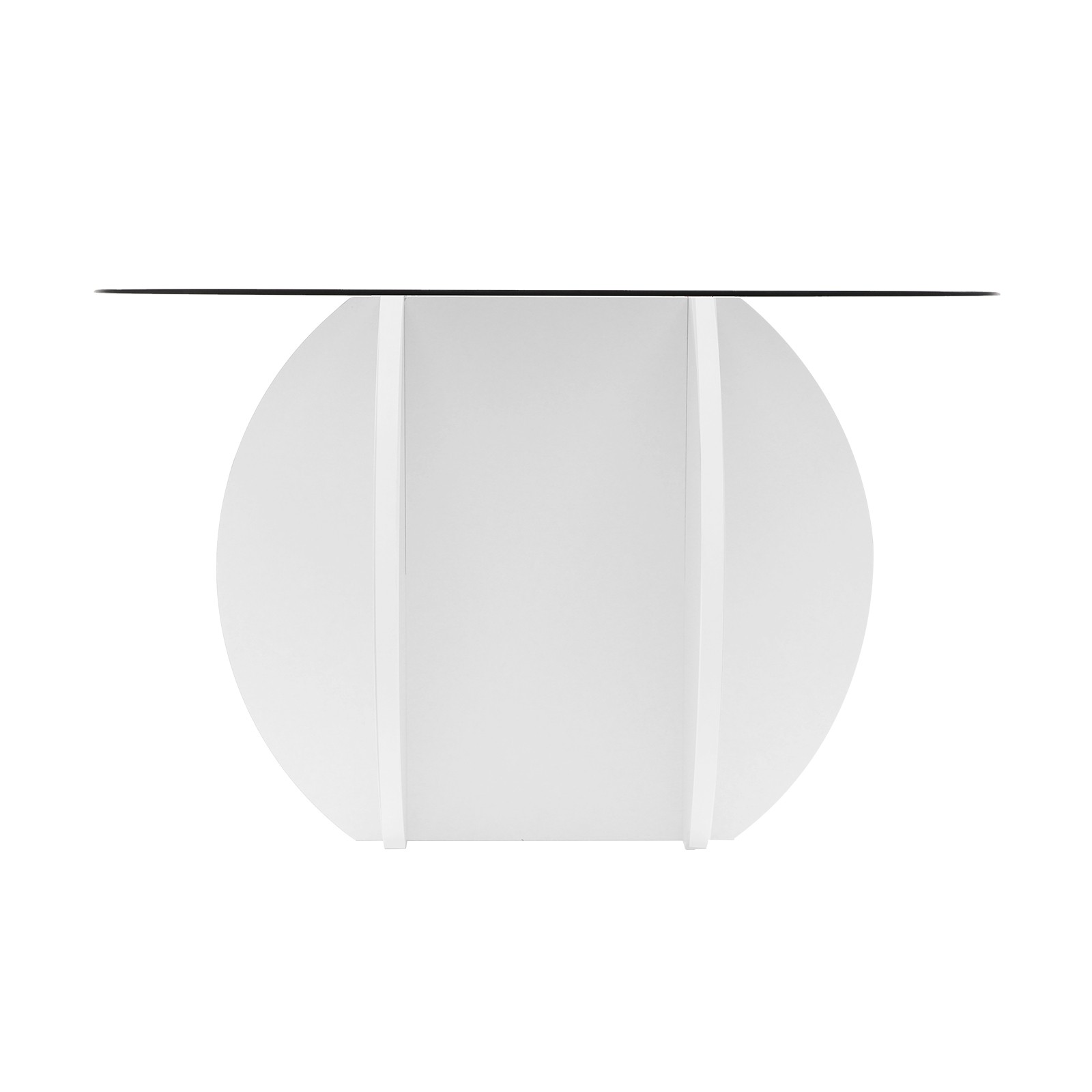 Grey Tempered Glass Coffee Table Round Coffee Table Glass Tabletop Coffee Table