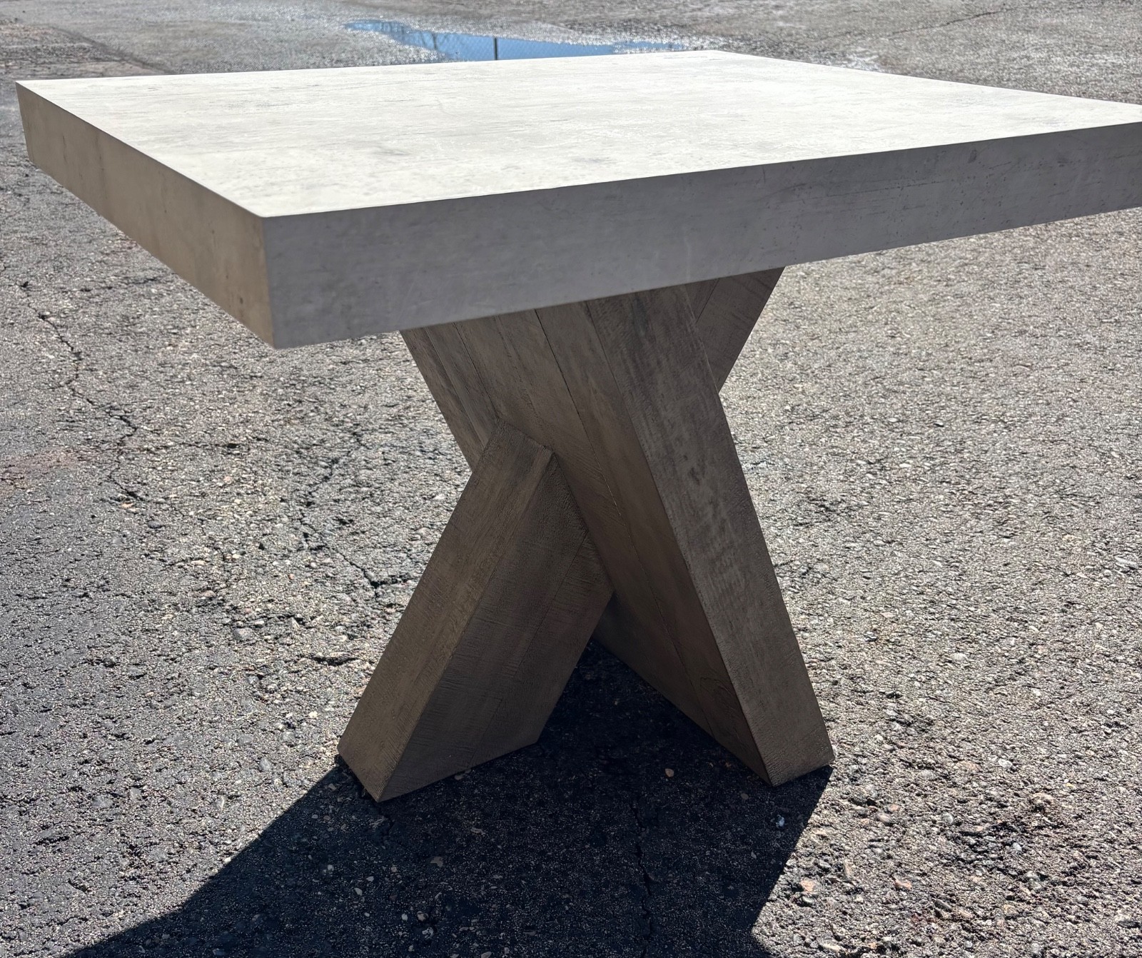 Durant Cross Legged End Table