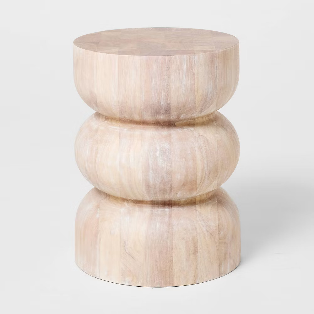 Accent Table White Wash – Threshold designed with Studio McGee