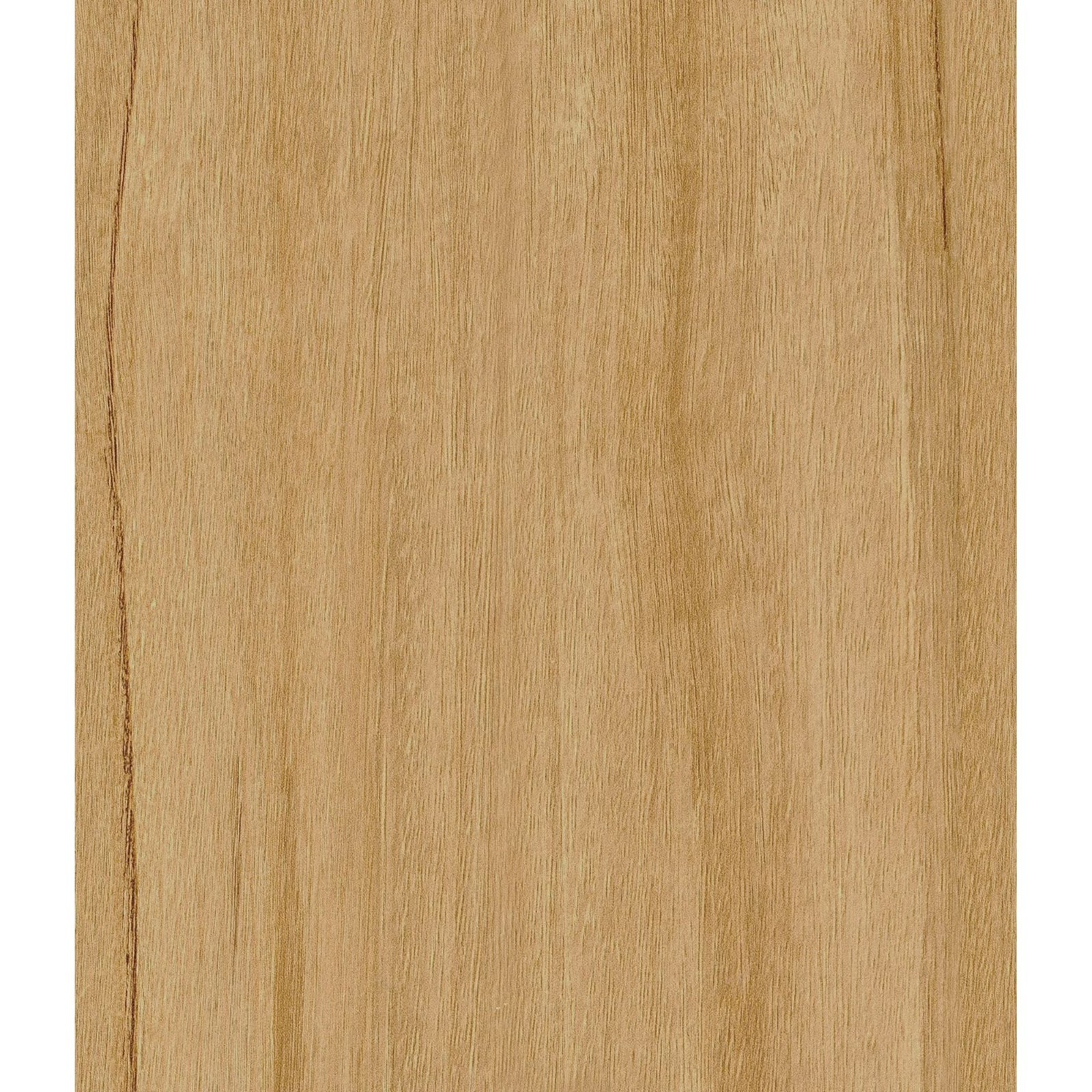 Mainstays Round Modern Dowel End Table, Natural Teak Finish