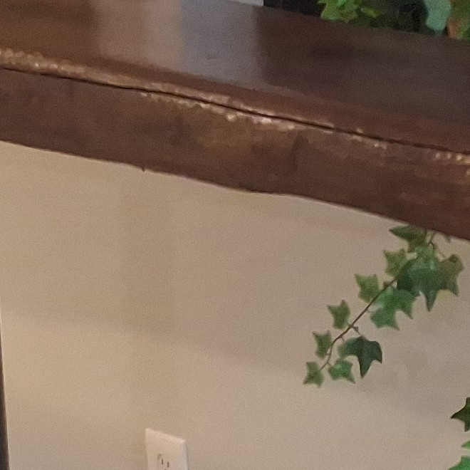 Walnut Live Edge Dark Wood Bar Table Free Form Metal Base Indoor Natural Finish