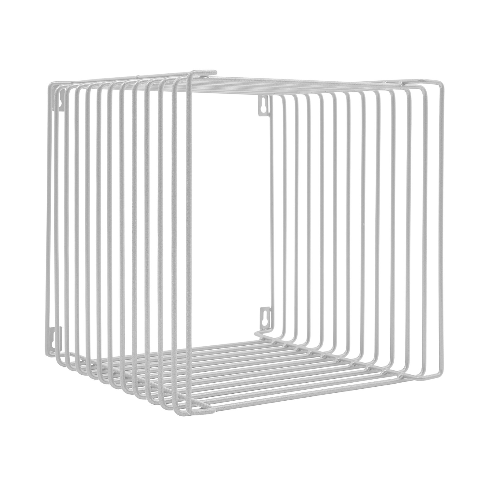 Side Table Square Geometry Side Table Linear Metal End Table 30*30*30cm