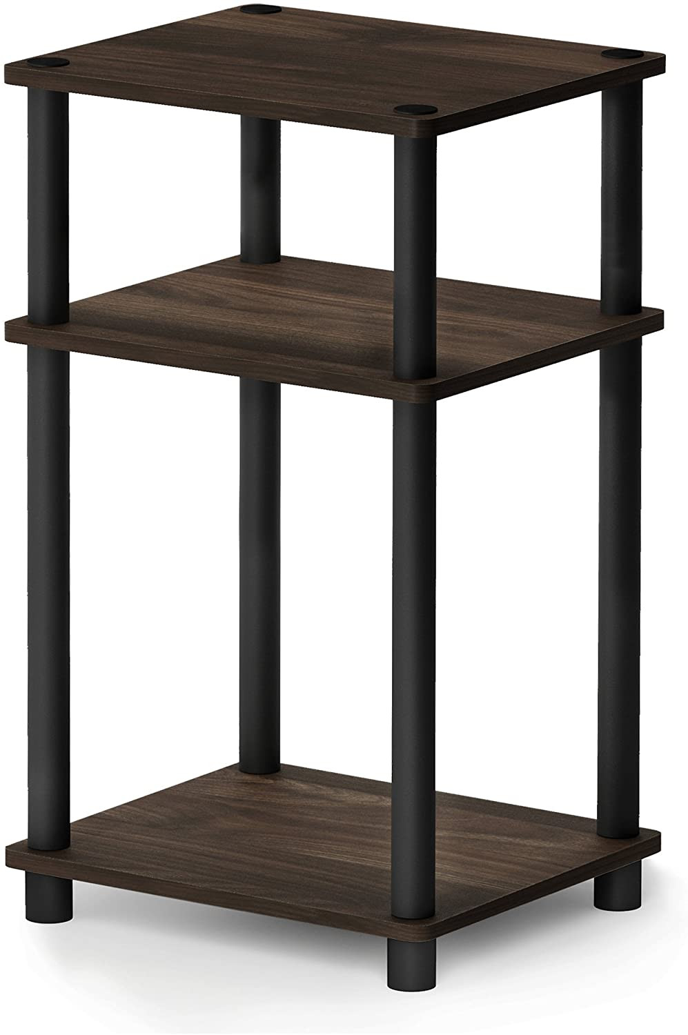 Small Chair Side End Table Skinny Slim For Bedside Nightstand Thin Narrow Short