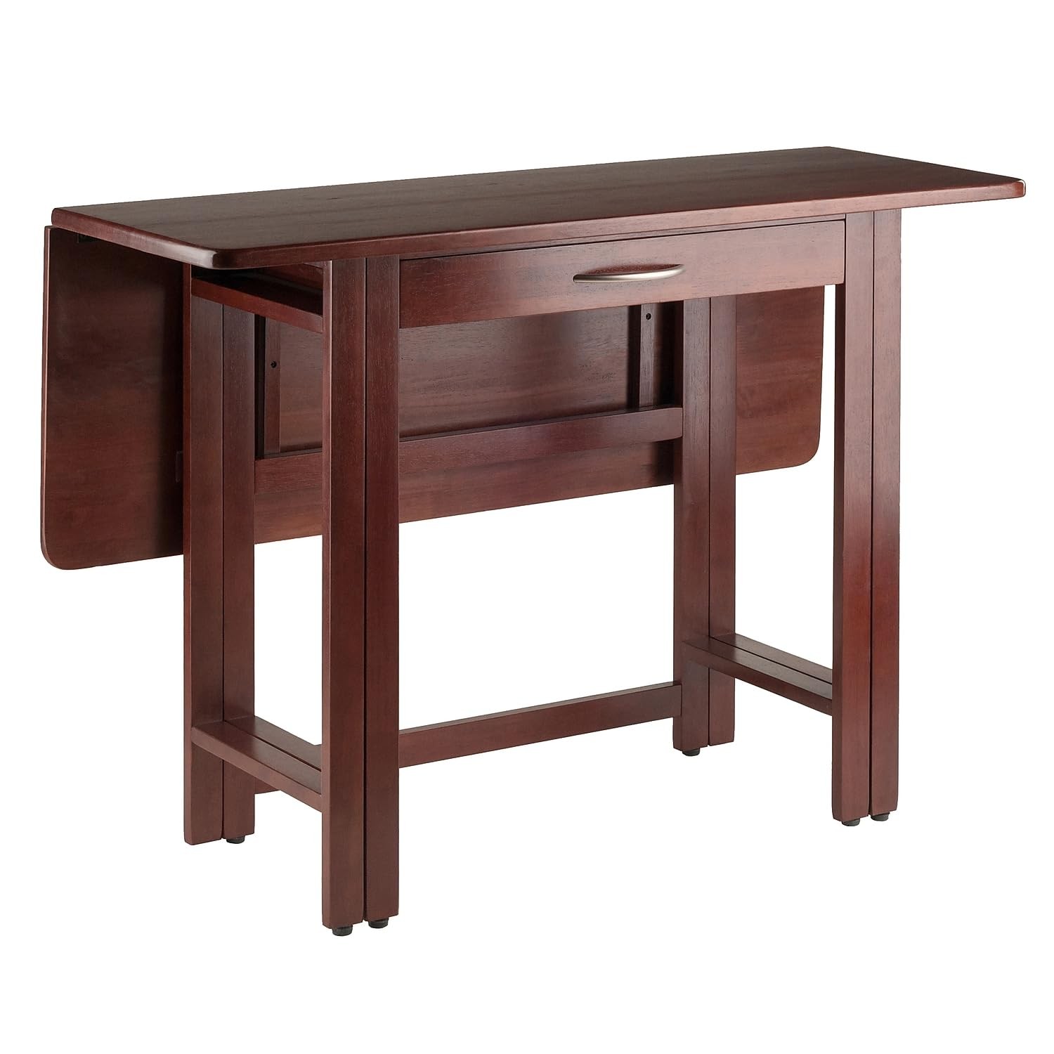Winsome Taylor Drop Leaf Table with Wide Drawer 29in