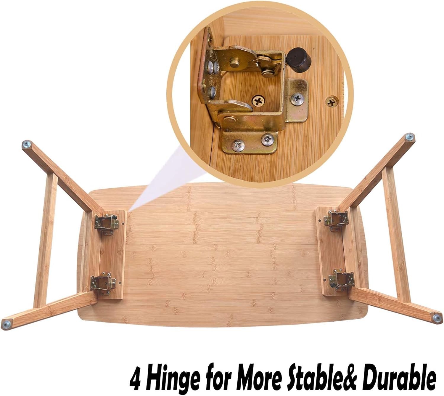 Bamboo Coffee Table Folding Floor Table,Floor Desk Adults Low Table Sitting on
