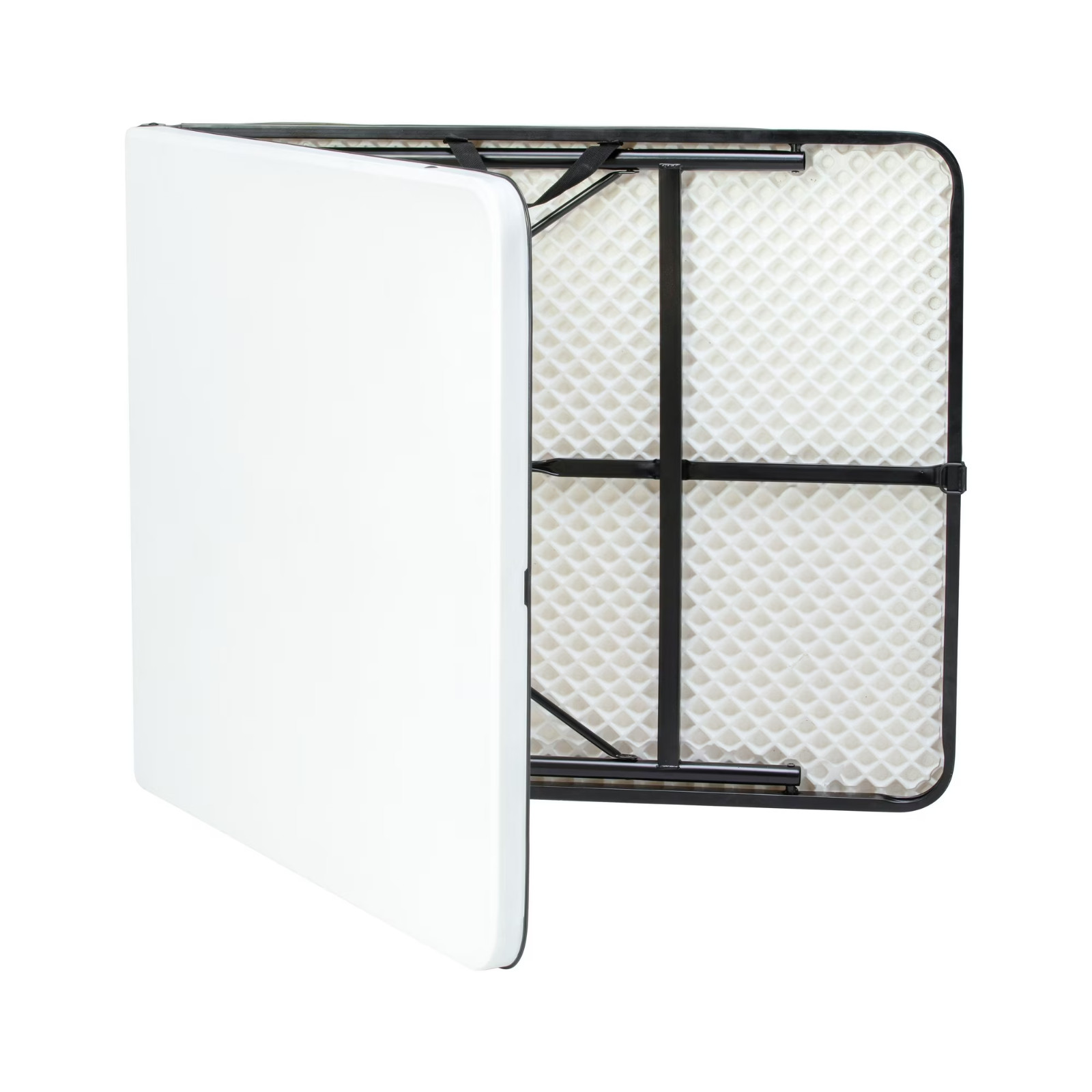 Mainstays 6 Foot Bi-Fold Plastic Folding Table, White Free Ship US
