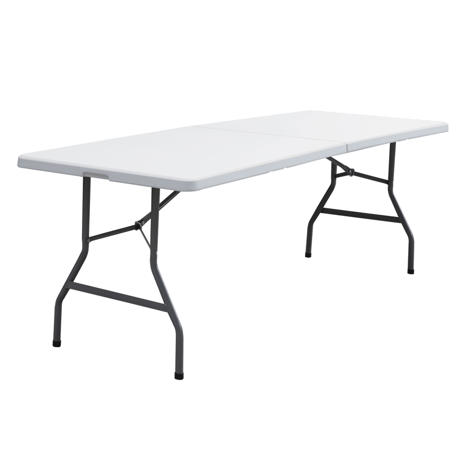 3/4/6/8 FT Plastic Folding Table Portable Picnic Camping Table Indoor Outdoor