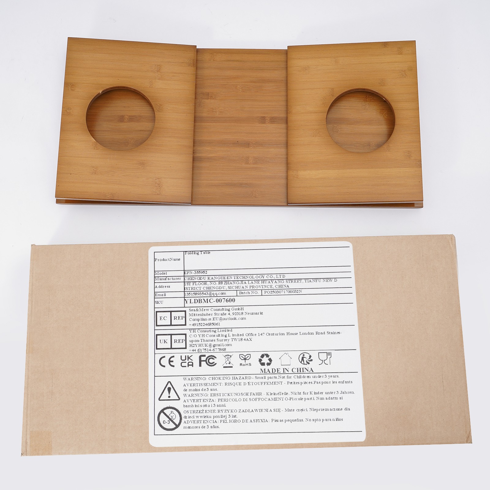 Folding Floor Coffee Table Brown Low Coffee Table Bamboo Portable Coffee Table
