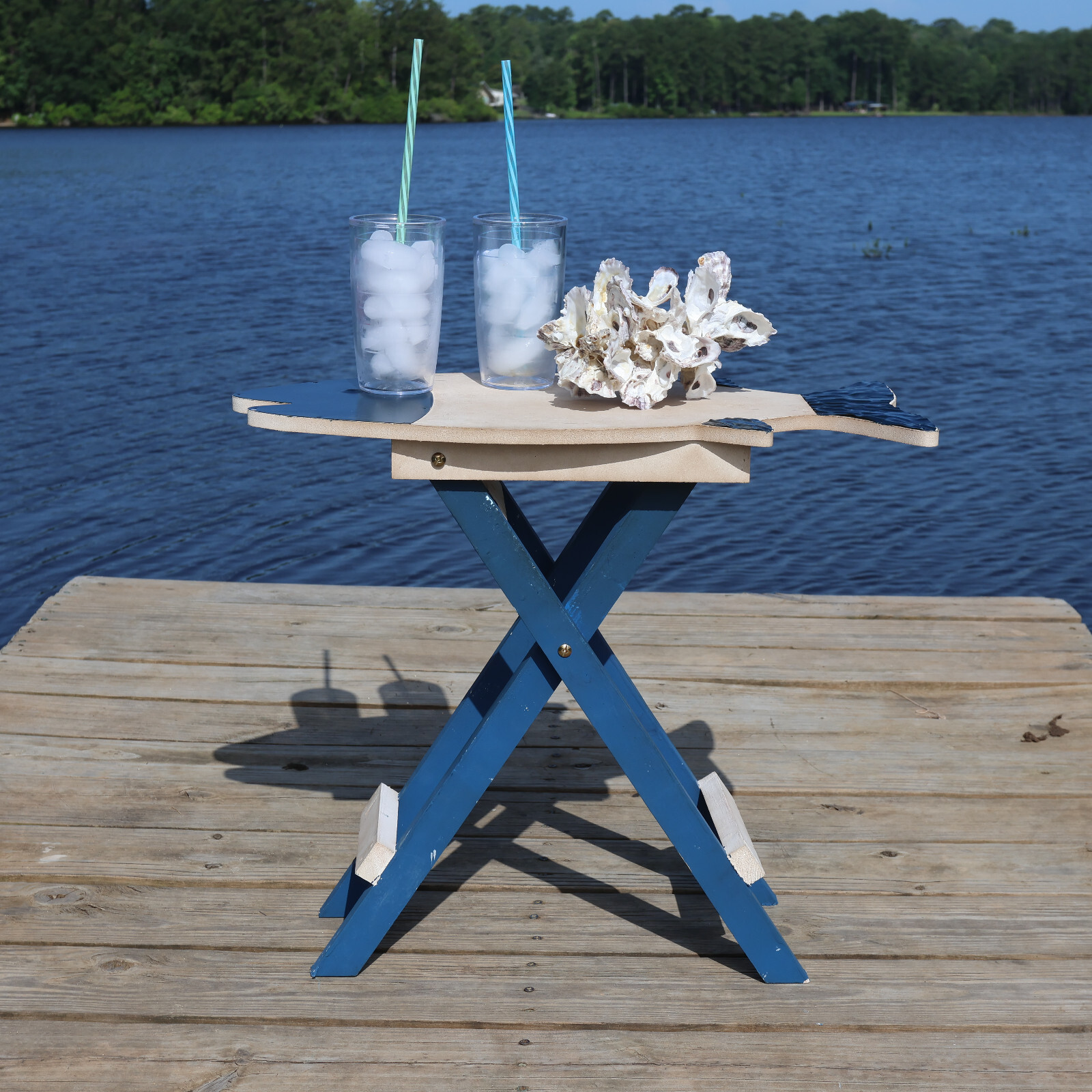 FISH TABLE, Beach Home Decor, Fish Shape, Side Table, Beach decor