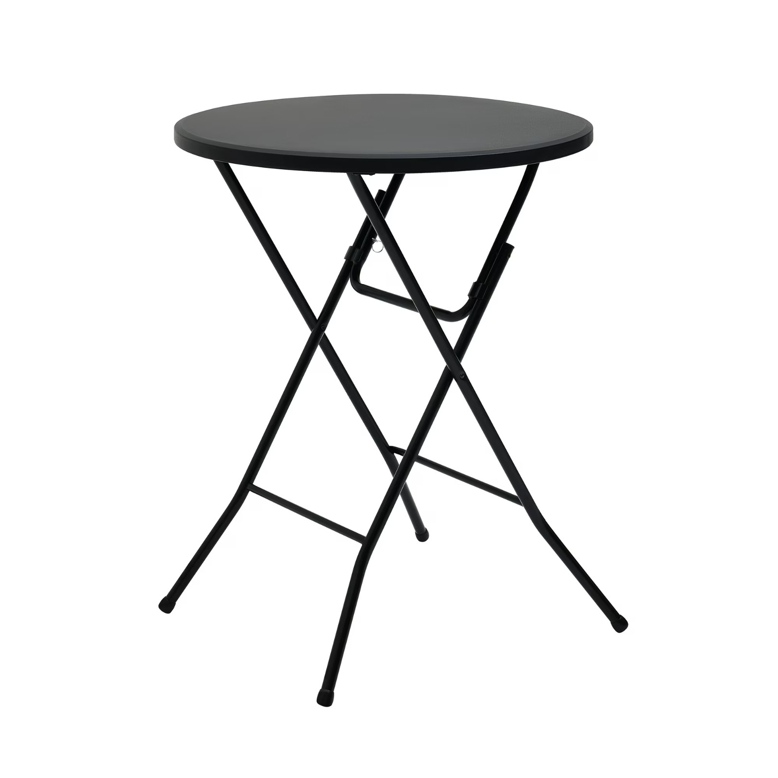 Mainstays 31″ Round High-Top Folding Table, Black