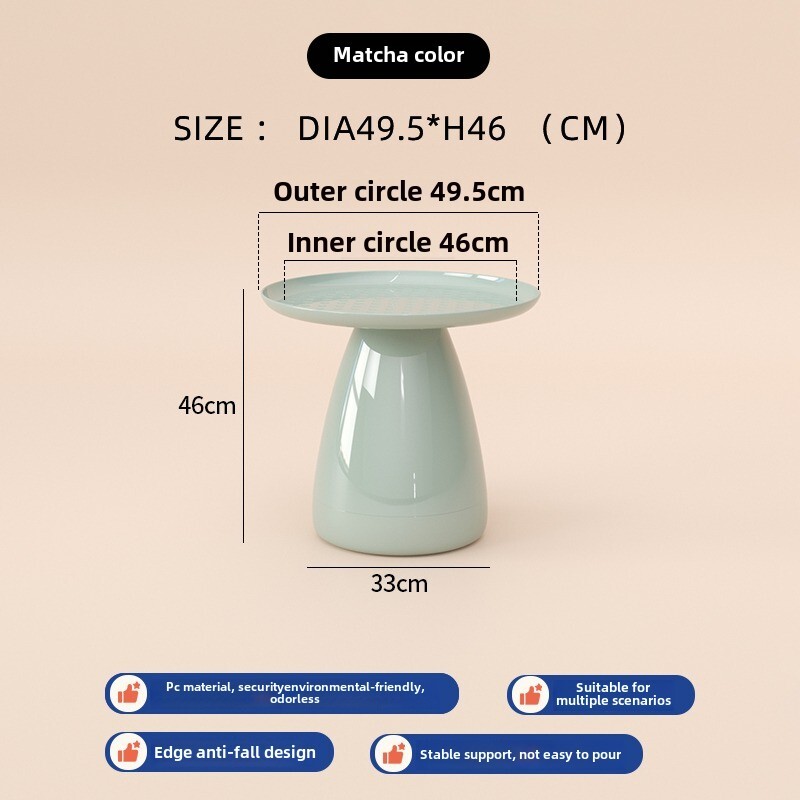 Mushrooms side several Nordic sofa simple modern living room small round table