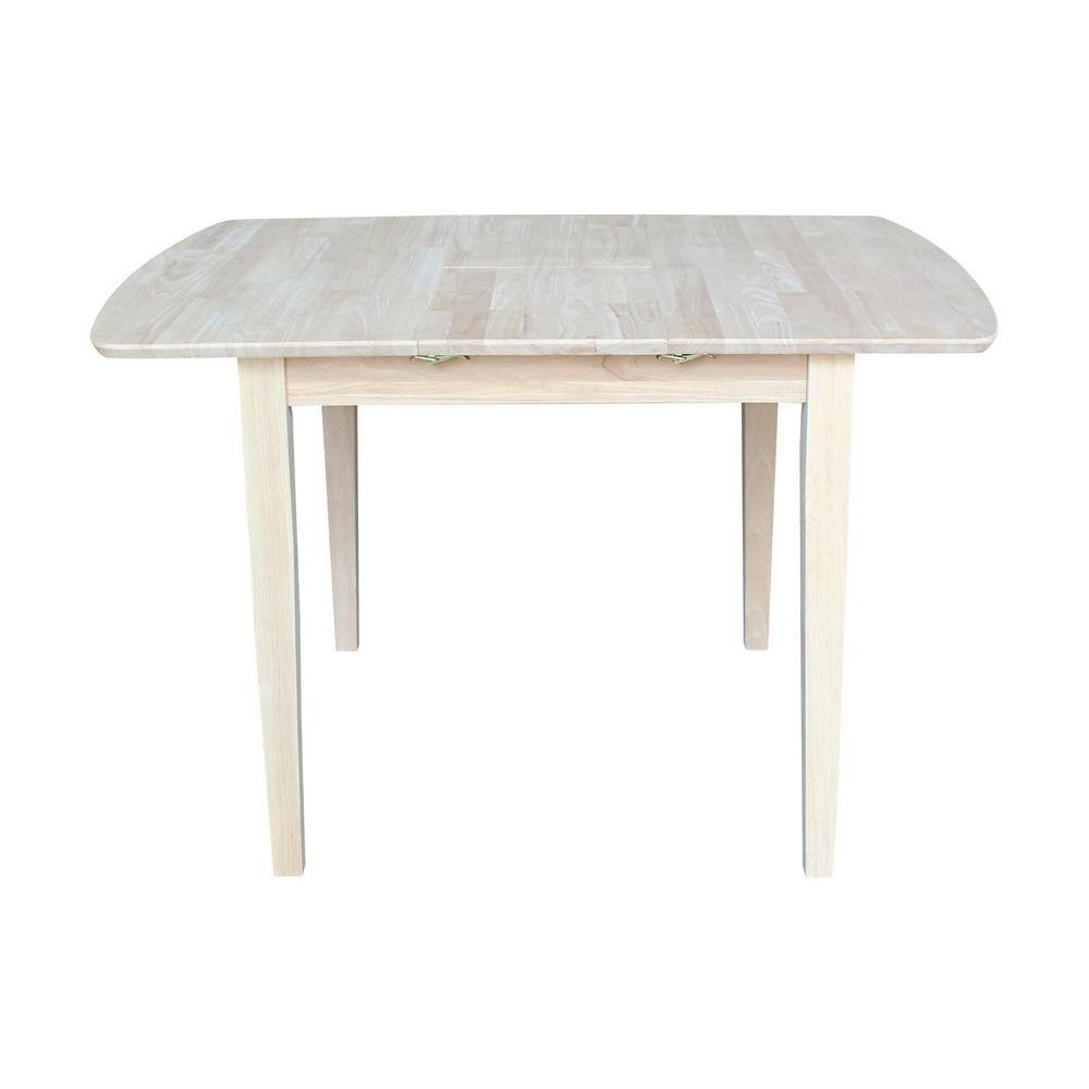 Unfinished Shaker Leg Dining Table