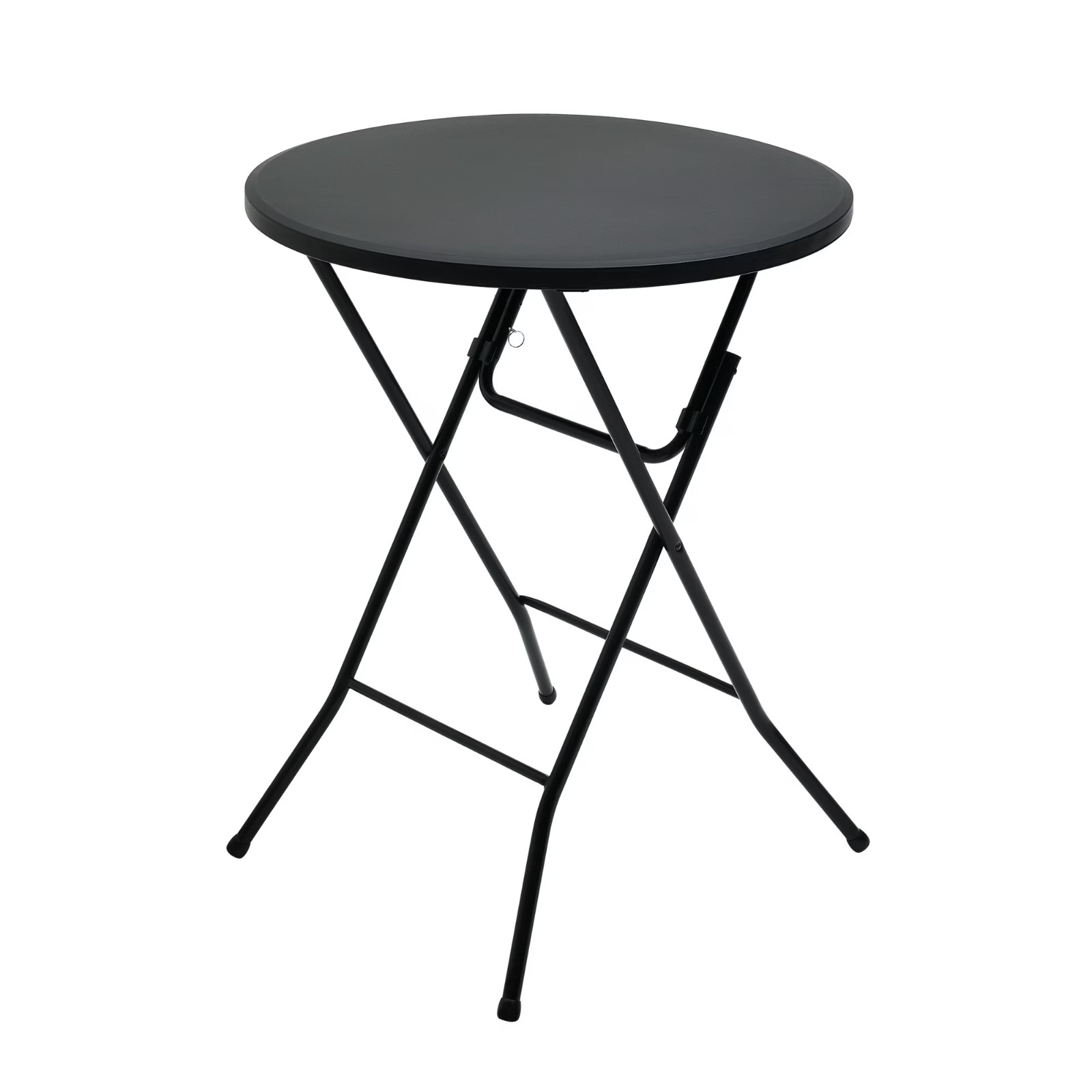 Mainstays 31″ Round High-Top Folding Table, Black