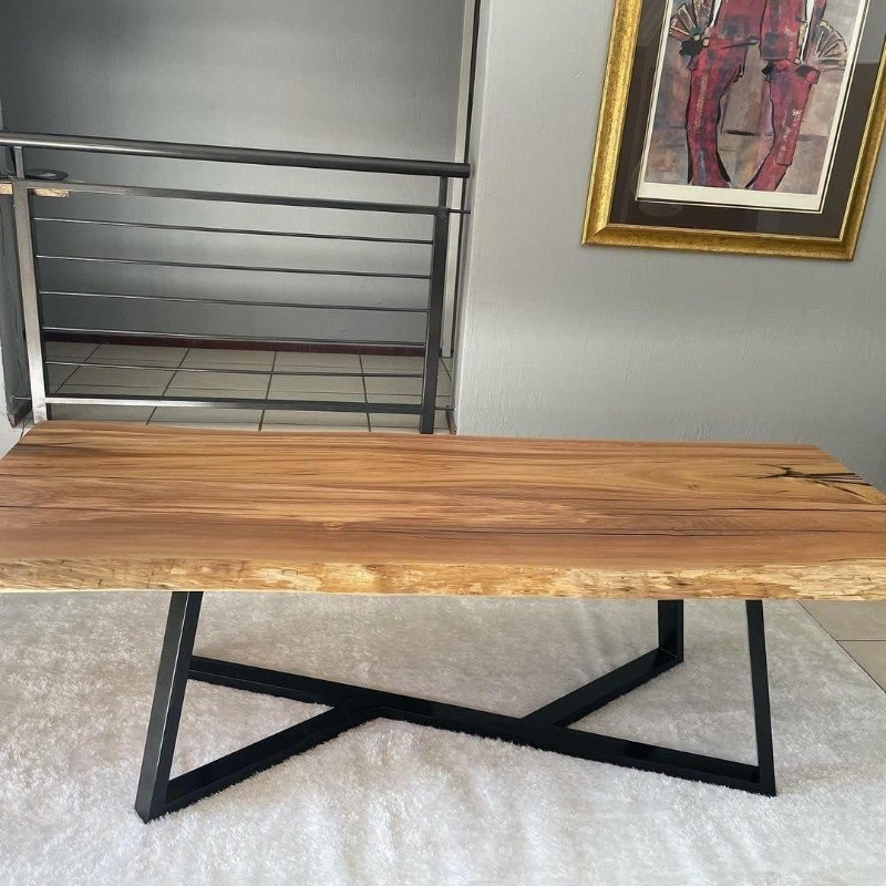 Metal Coffee Table Legs Heavy Duty 18 Inch DIY Geometry Base for Table Furniture