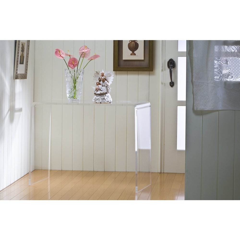 Acrylic Console Table – 15in Depth