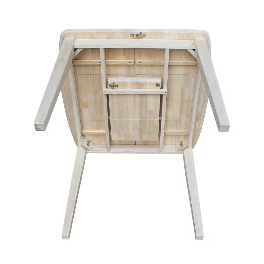 Unfinished Shaker Leg Dining Table