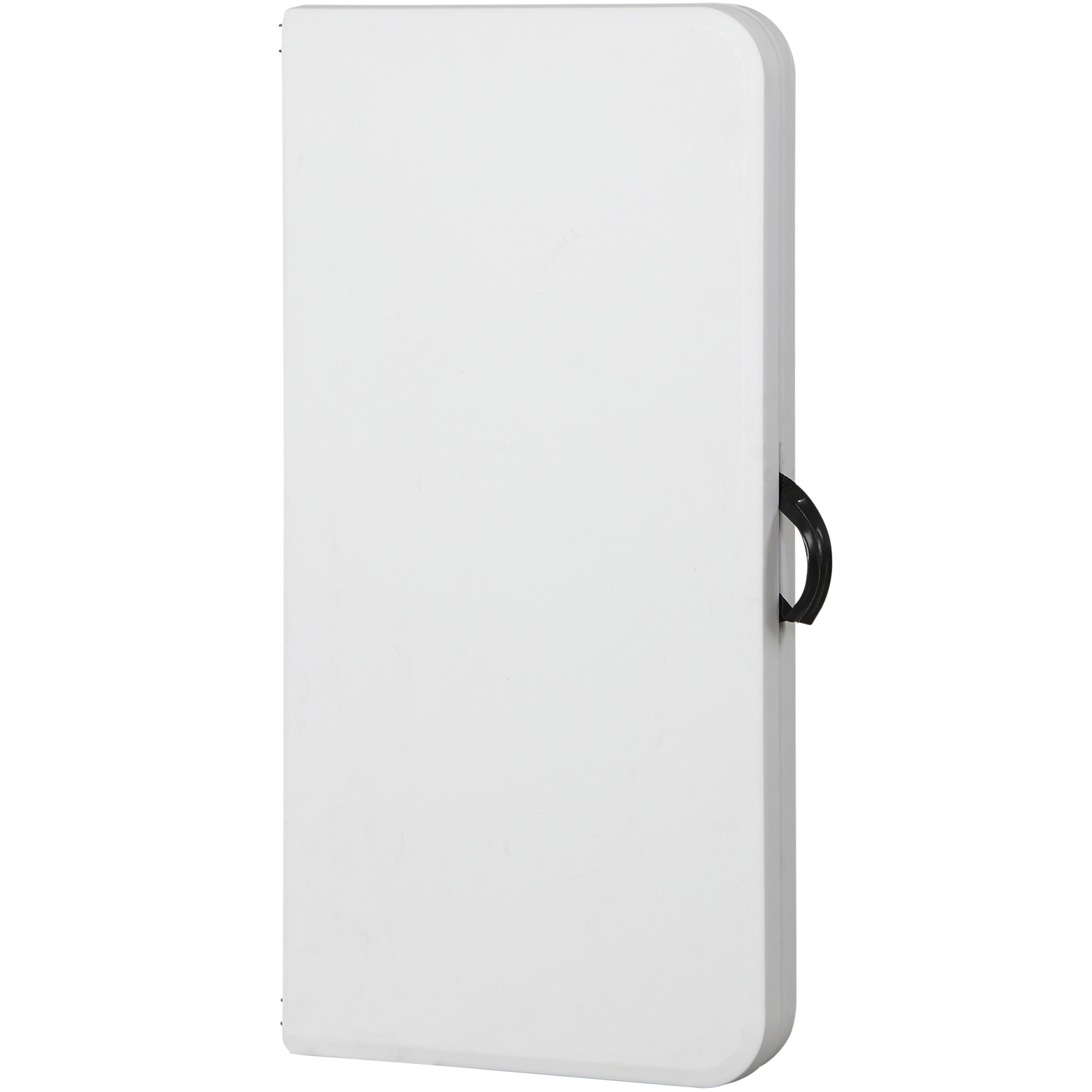 34″ Square Folding Card Table Fold-in-Half Utility Plastic Table w/Carry Handle